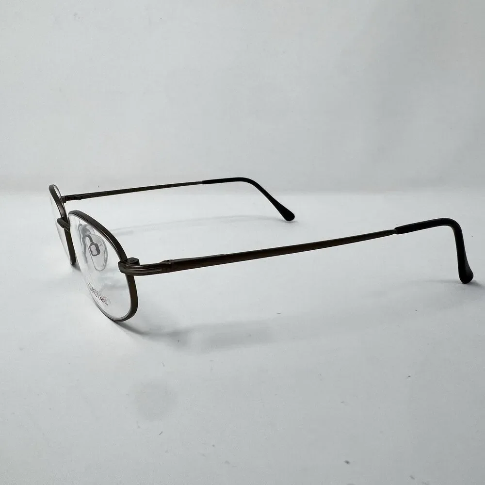 3M DP810 Brown Safety Eyeglass Frames 51-19-145 ANSI Z87-2 Demo Lenses